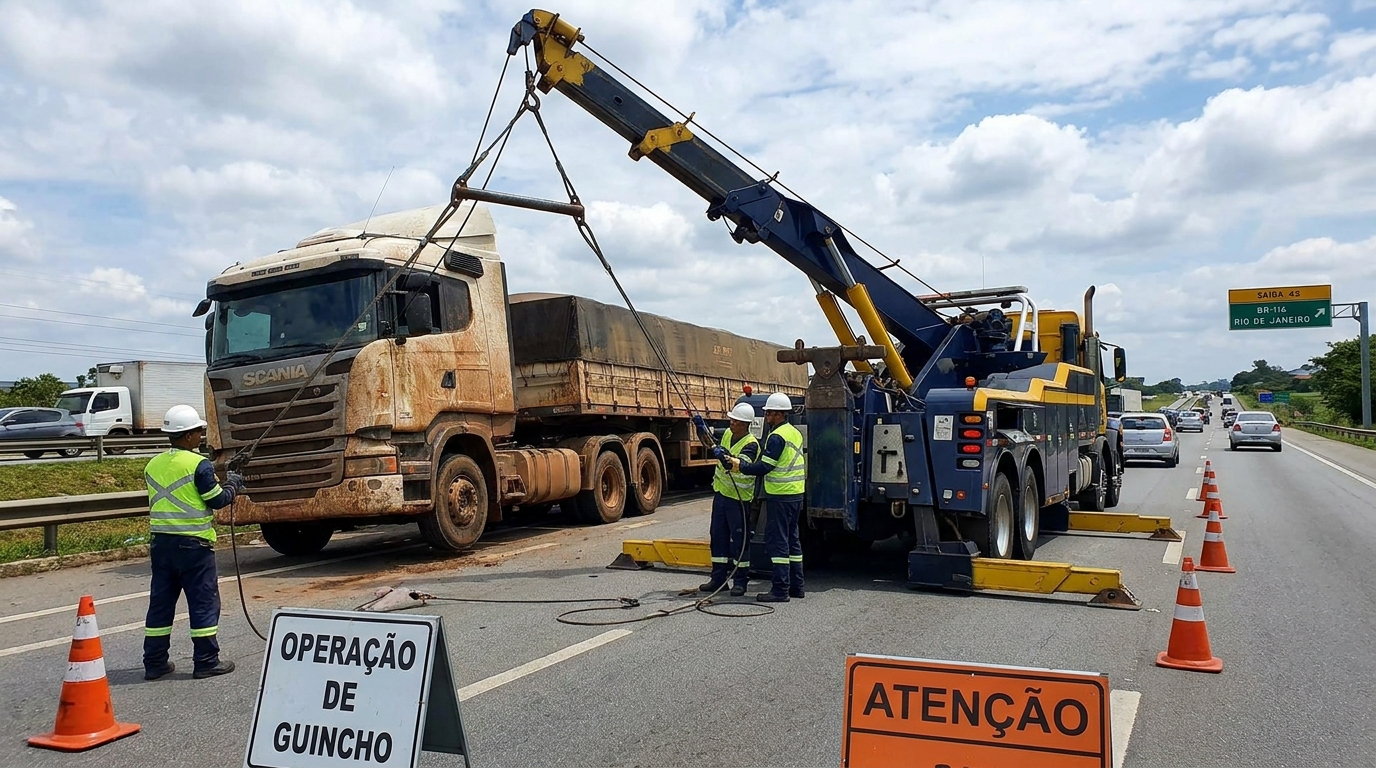 Guincho para Caminhão em Niterói‑RJ