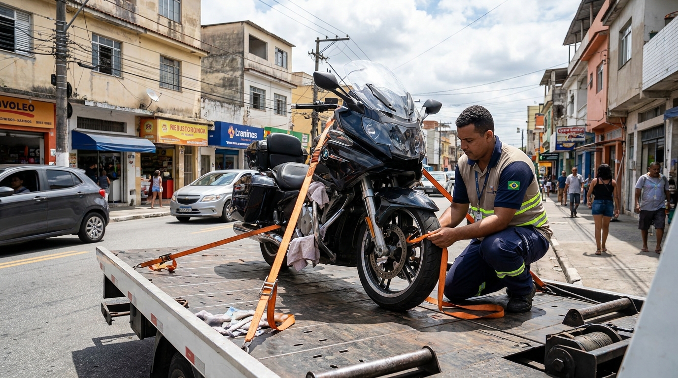 Guincho para Moto em Niterói‑RJ