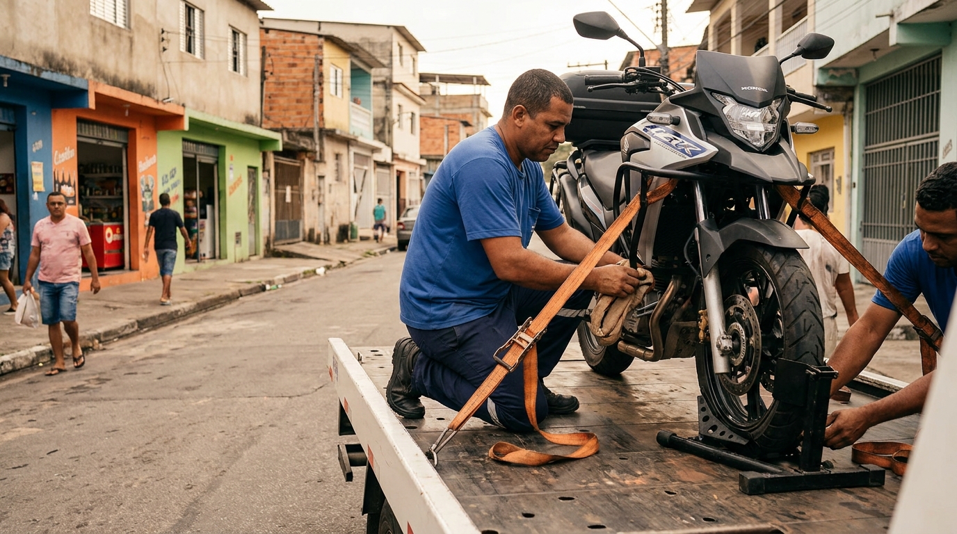 Guincho para Moto perto de mim em Niterói‑RJ